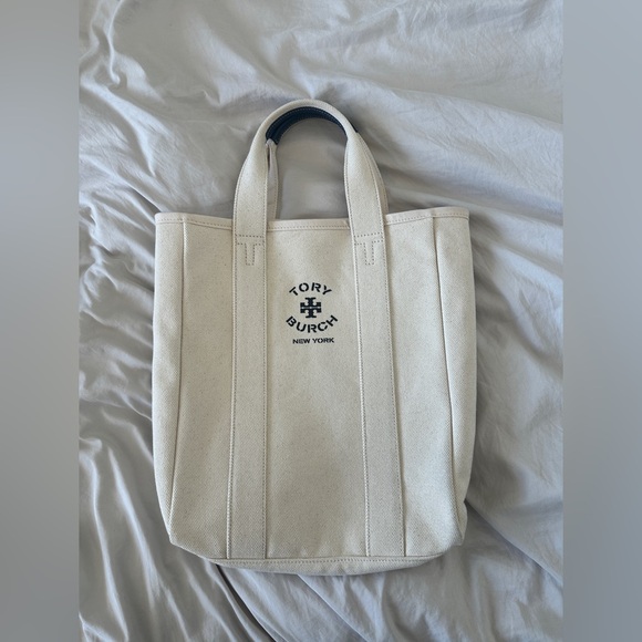 Tory Burch Canvas Tote - Picture 3 of 6